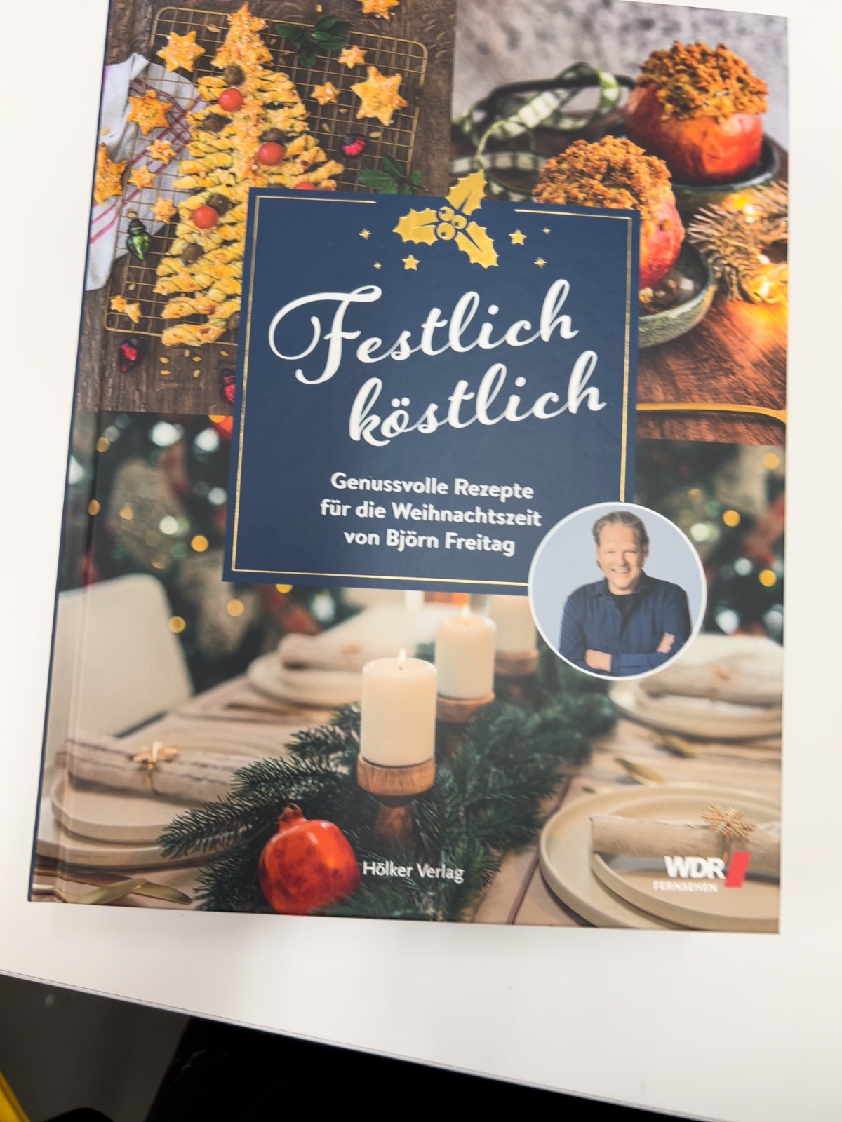 Weihnachtsbuch, Rezeptbuch, Festlich, Genussvolle Rezepte, Hölker Verlag