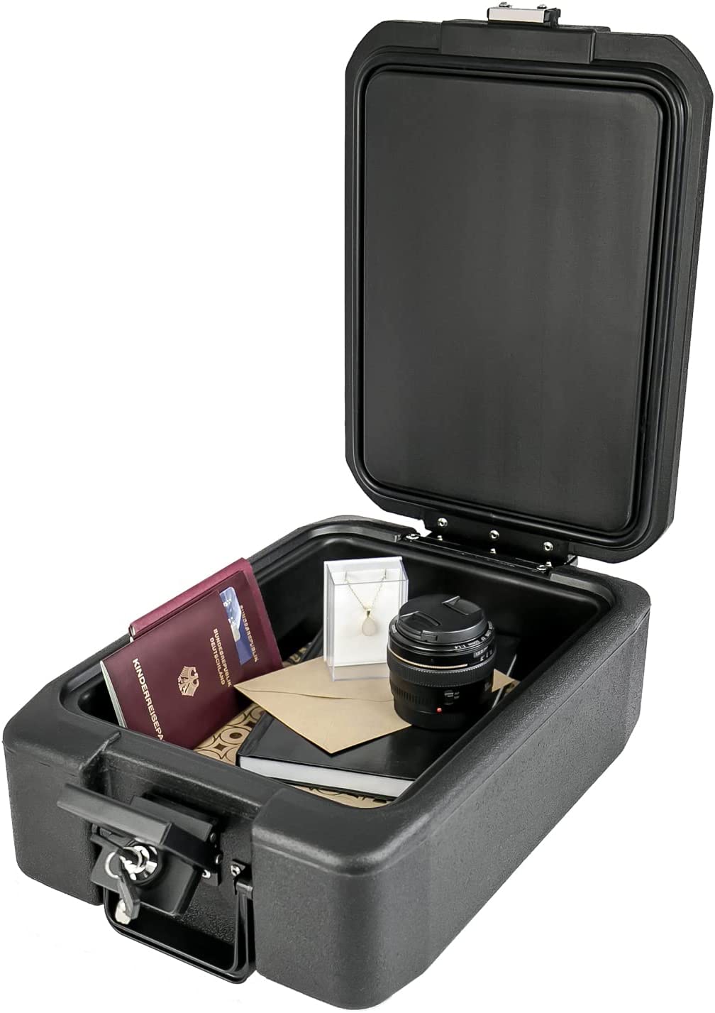 Koffer, Kameraschachtel, Brieftasche, Objektiv, Schmuckstück
