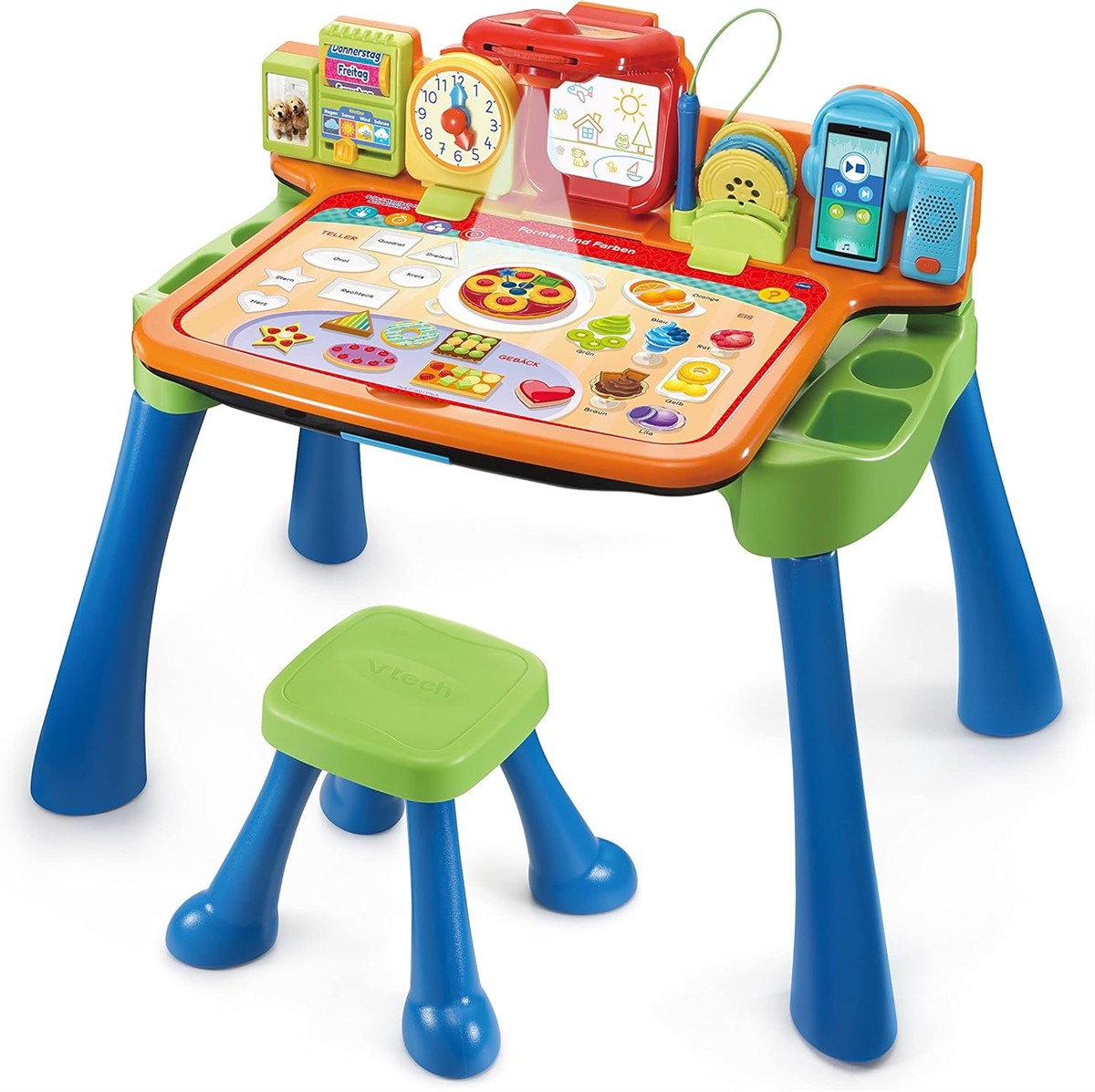 Kinderarbeitstisch, Lerntisch, Kinderstuhl, Multifunktionstisch, Spielzeug