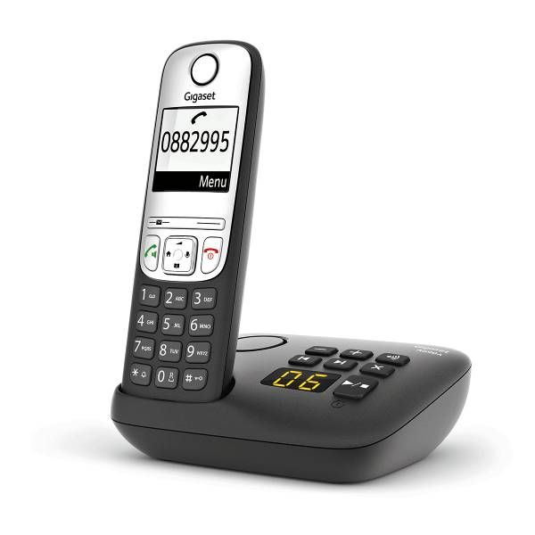 Gigaset A690A schnurloses Telefon Festnetz schwarz