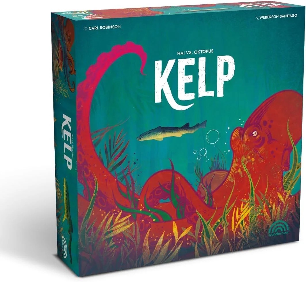 kartenspiel, kelp, unterwasserwelt, fisch, tintenfisch