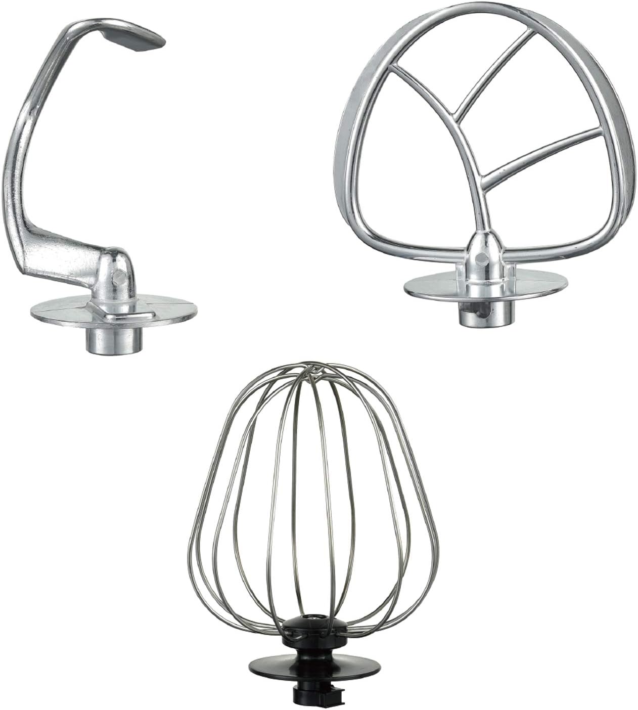 DMS Küchenmaschine Rührmaschine 5 Liter 6 stufige Geschwindigkeit 1500 Watt Rot