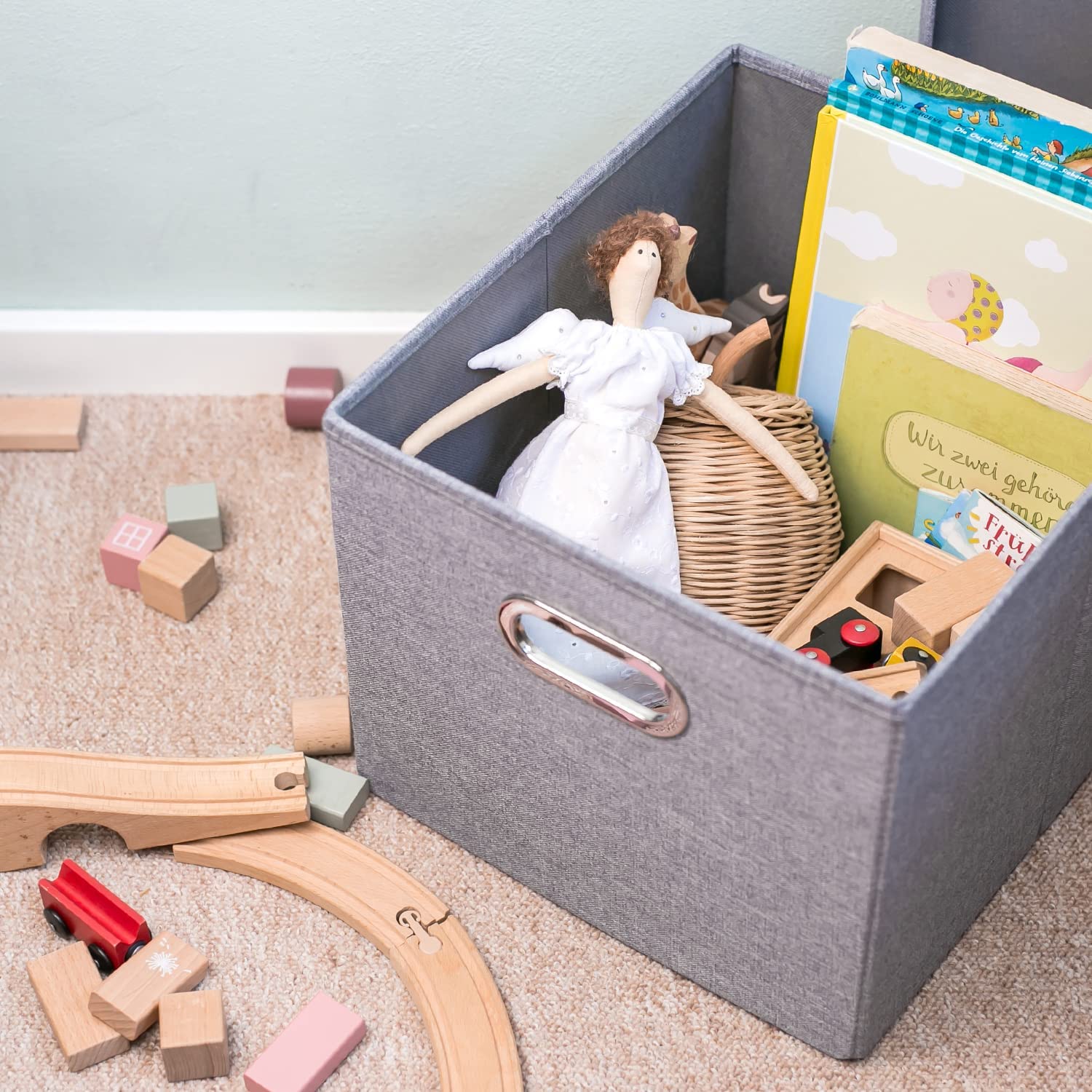 HMF Aufbewahrungsbox mit Deckel für DIN ... günstig kaufen