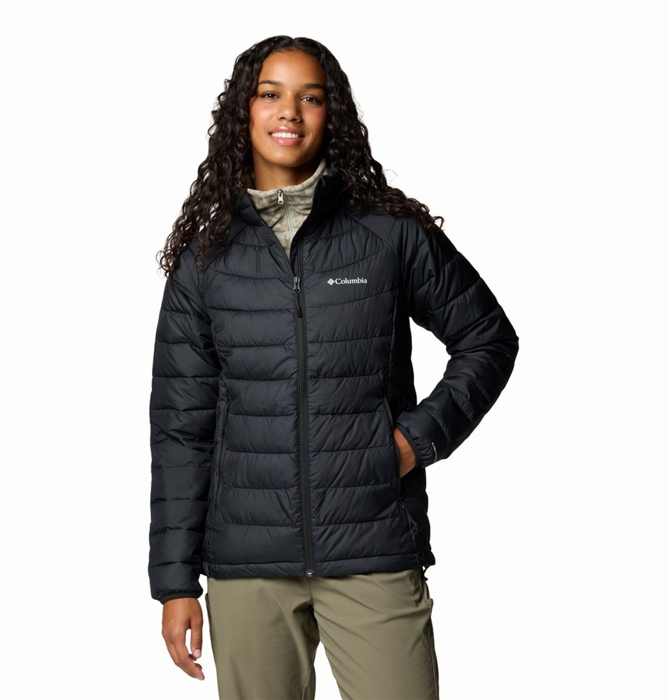 Pufferjacke, Daunenjacke, Reißverschluss, Weißes Logo, Armendas elastisch