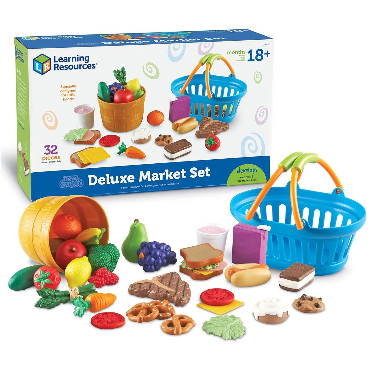 Spielzeug, Lebensmittel-Spielset, Kaufmannsladen, Mittleres Sortiment, Früchte