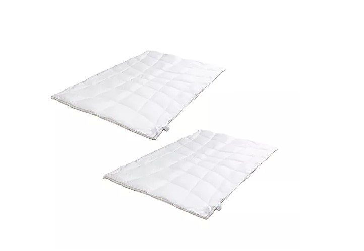 GOLDWOLKE 2 Ganzjahresdecken Bettdecke Zudecke Decke 135x200 cm