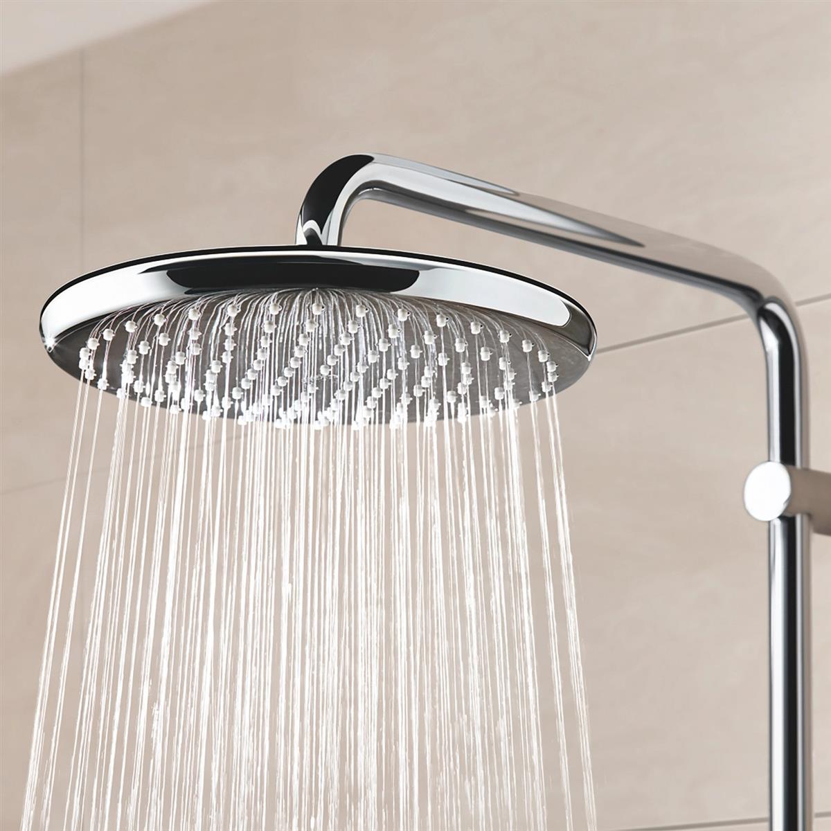 Grohe QuickFix Duschsystem Vitalio Start 250 mit Umstellung Wandmontage