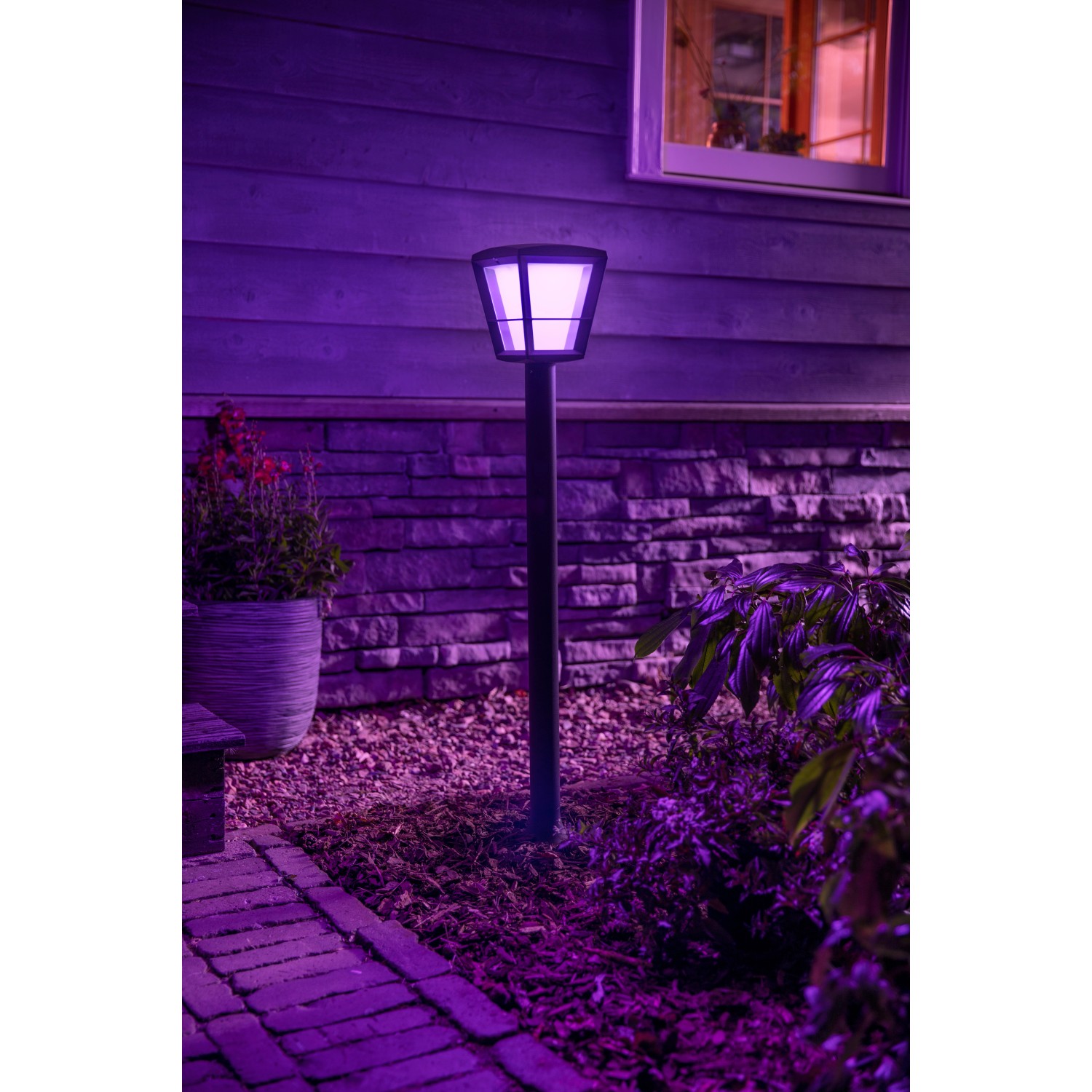 Philips Hue White & Color Ambiance Econic LED Wegeleuchte