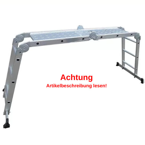 LUX Gelenkleiter mit Plattform #E436