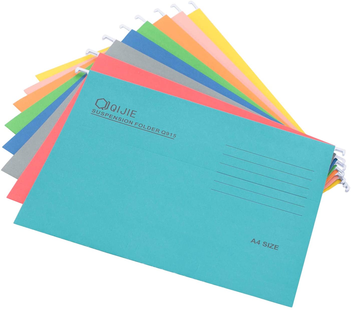 Notizbuch, Spiralblock, Farbenfächer, A4 Größe, bunte Farben