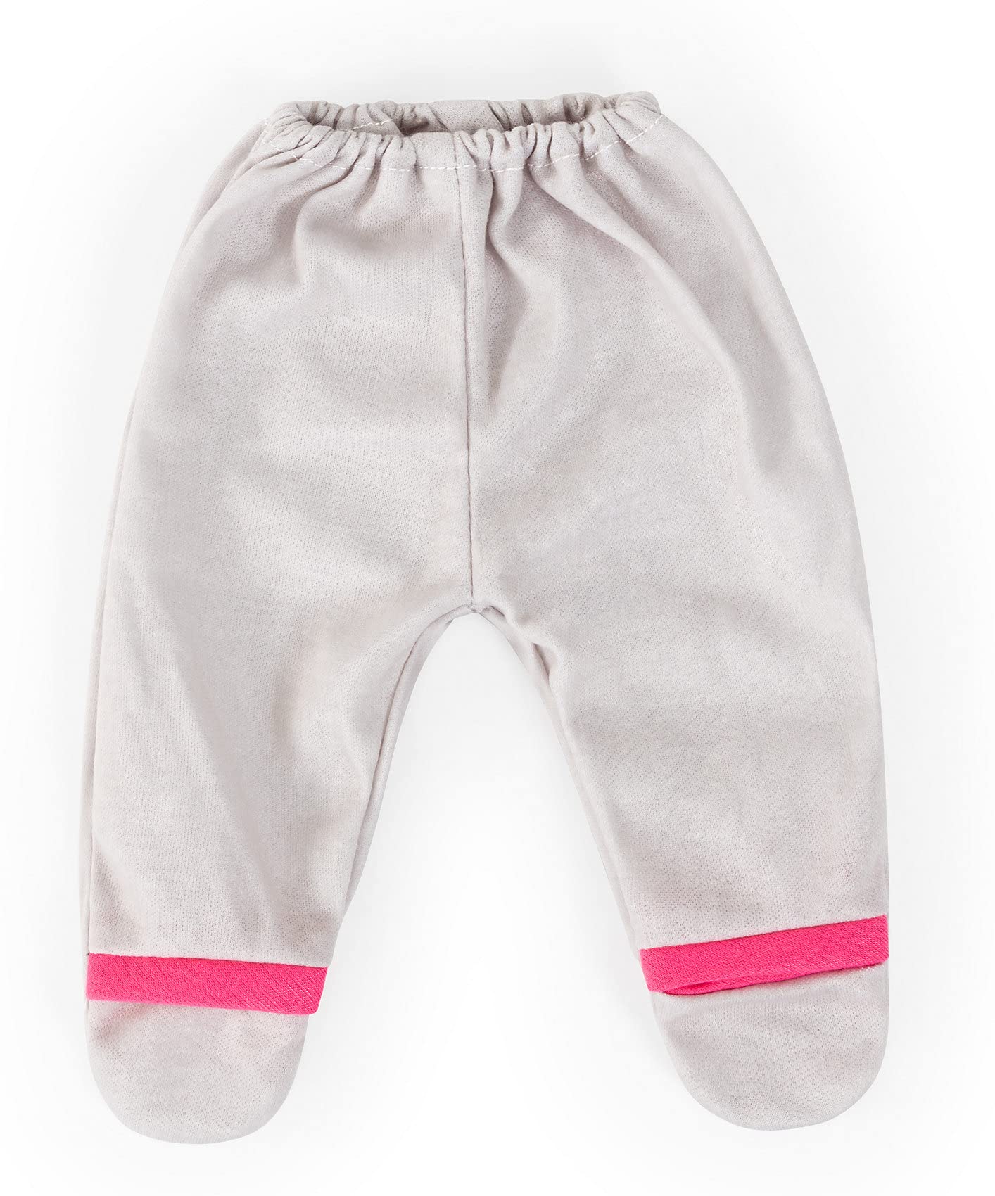 Deluxe Puppenkleidung Set 9-TLG. grau/pink von Bayer, 40-46 cm