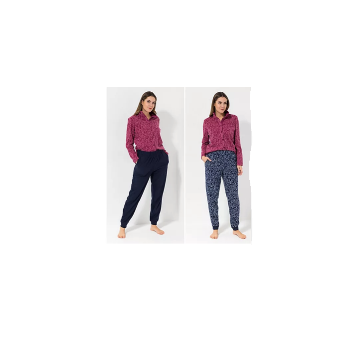 POLARSTERN HOMEWEAR 2 Hosen Flanell Fleece Hausanzug Jogginghose