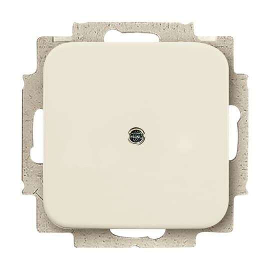 Schalter, Wandschalter, Glasabdeckung, Beige, Unterputzrahmen