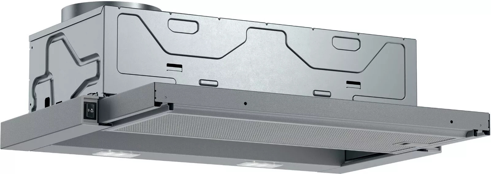 Bosch Serie 2 DFL064W53 Flachschirmhaube Silbermetallic LED 3 Stufen