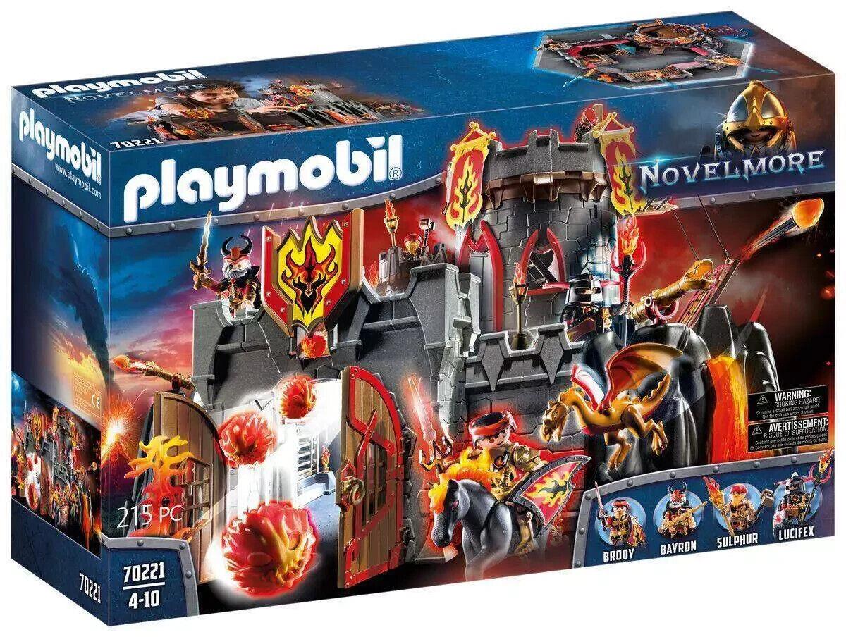 PLAYMOBIL 70221 Festung der Burnham Raiders Ritter Burg Spielzeug
