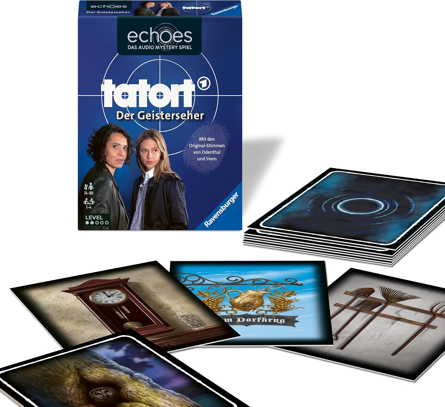 Ravensburger 24860 - Echoes Tatort: Der Geisterseher - Das Audio Mystery Spiel