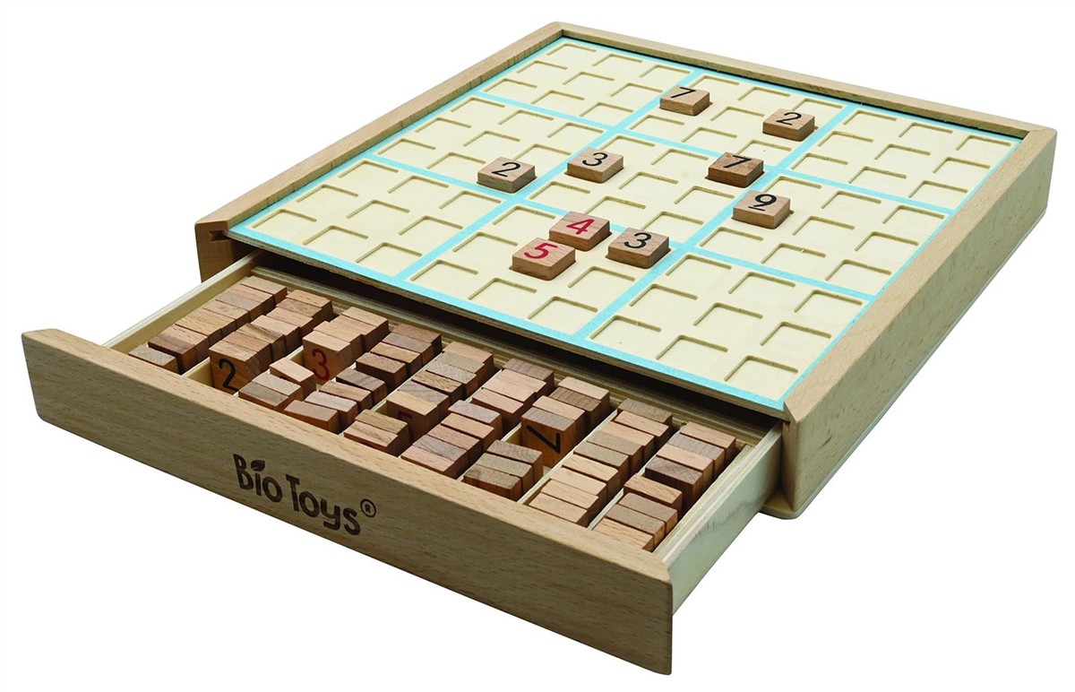 Holzspielzeug, Lernspiel, Zahlenbrett, Mathespiel, Stacking-lab