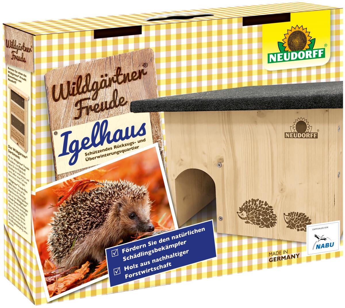 Neudorff Wildgärtner Freude Igelhaus
