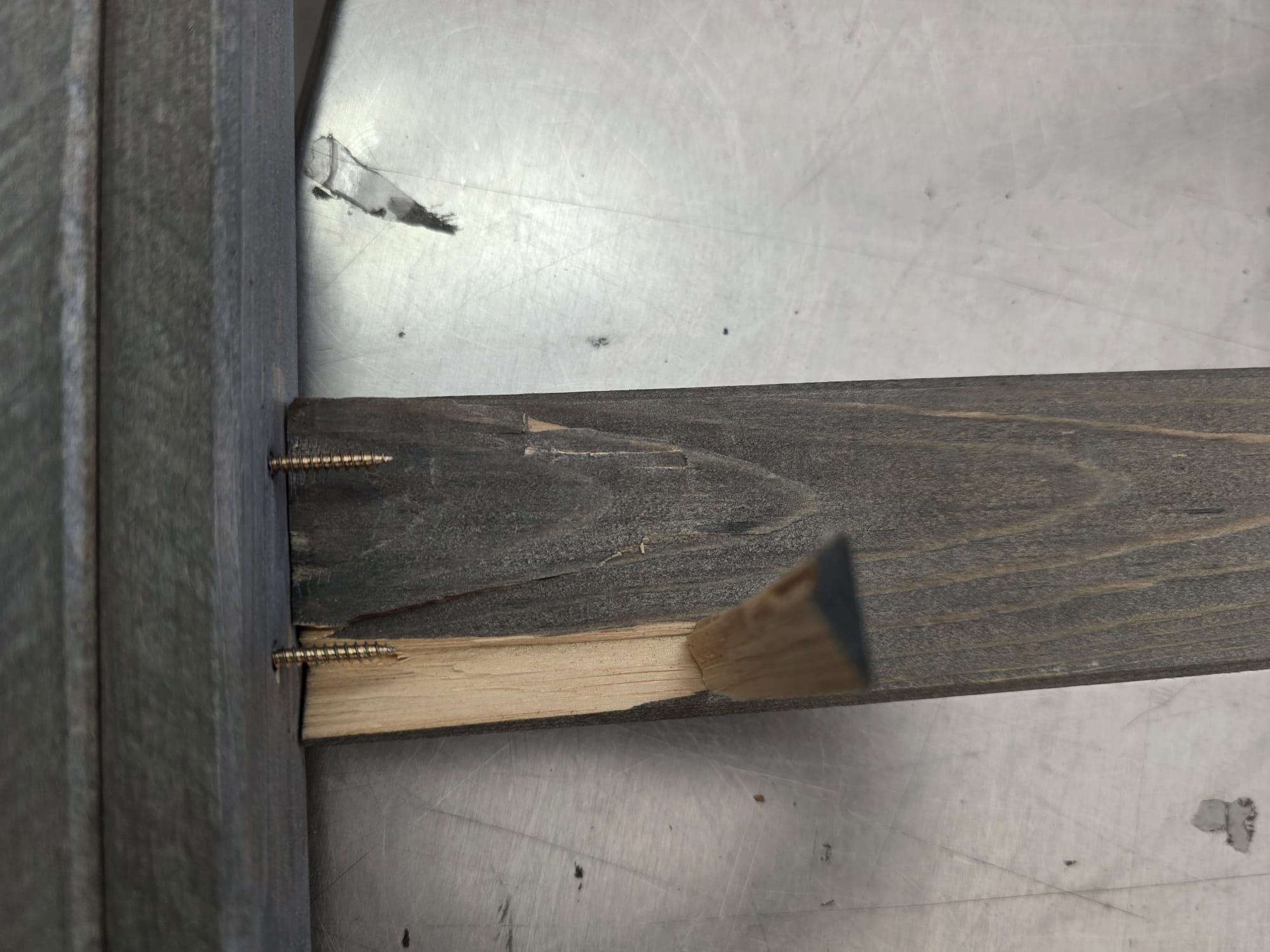 Dobar Klappbares Kräuterbeet aus Holz grau #DH102