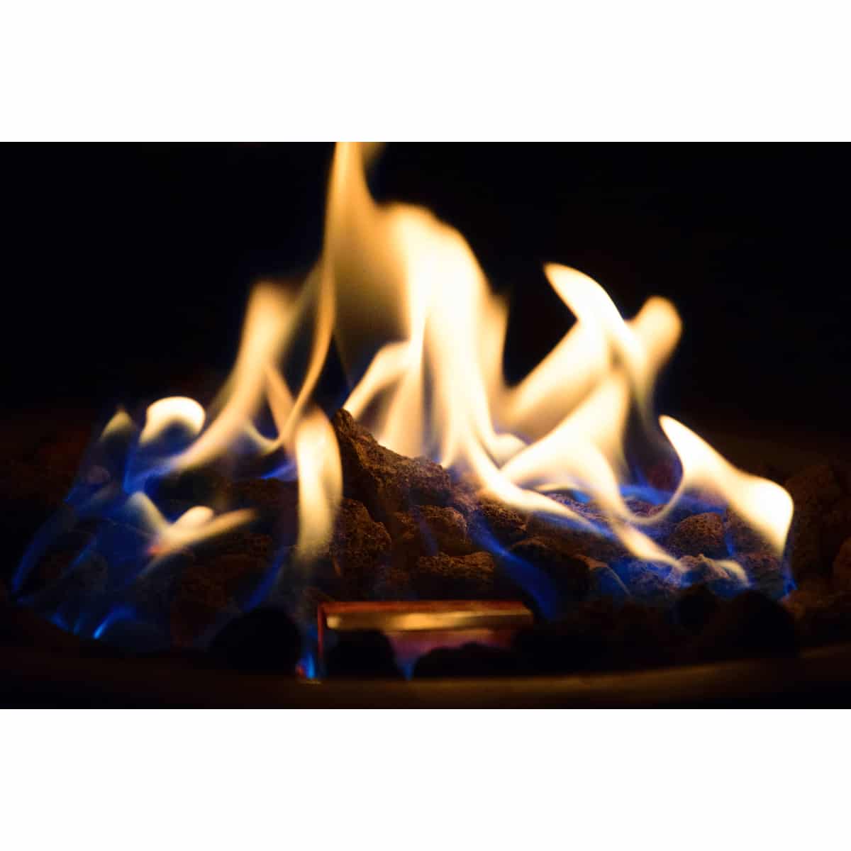 Dobar Outdoor Lava-Ofen „Calido“ quad Kamin Feuerstelle