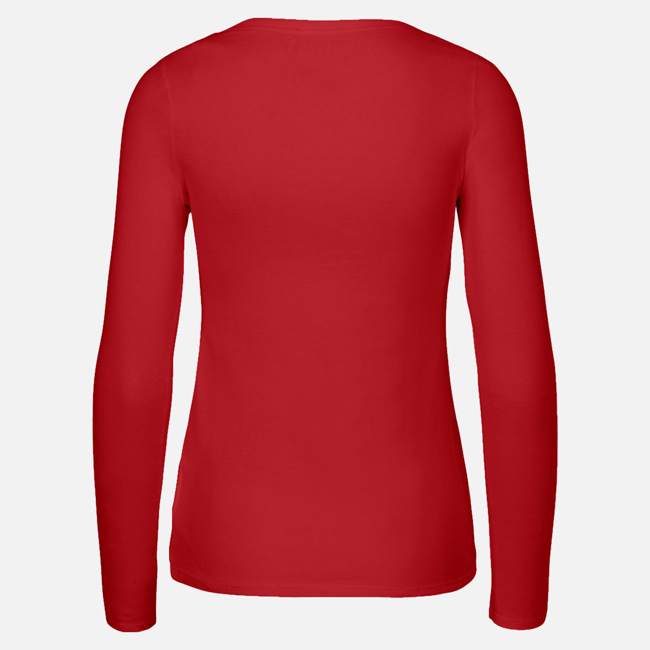 Doppelpack Ladies Long Sleeve Shirt - Weiss / Rot XL Weiss / Rot