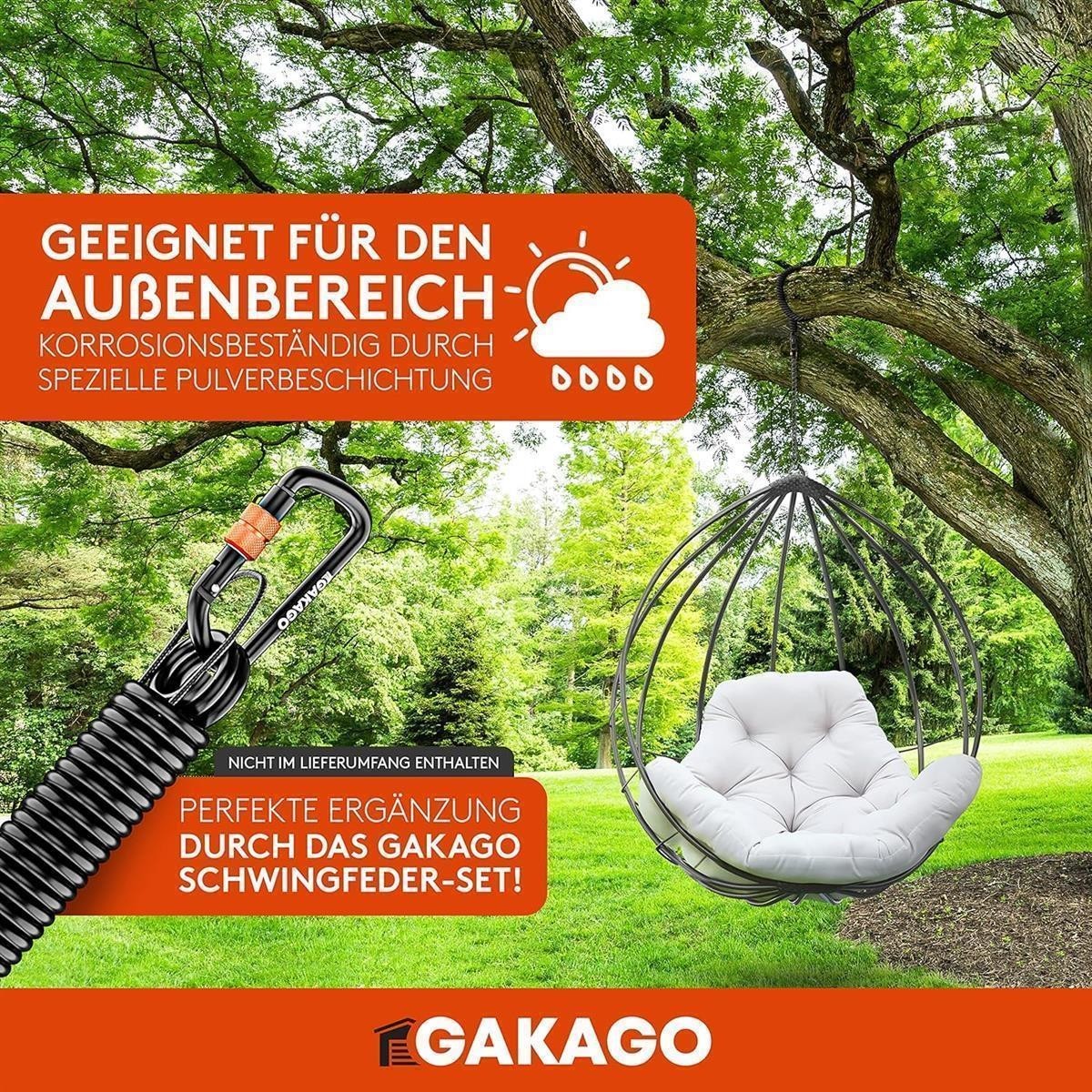 außenbereich, hängematte, Schaukelsessel, GAKAGO, Schwungfederset