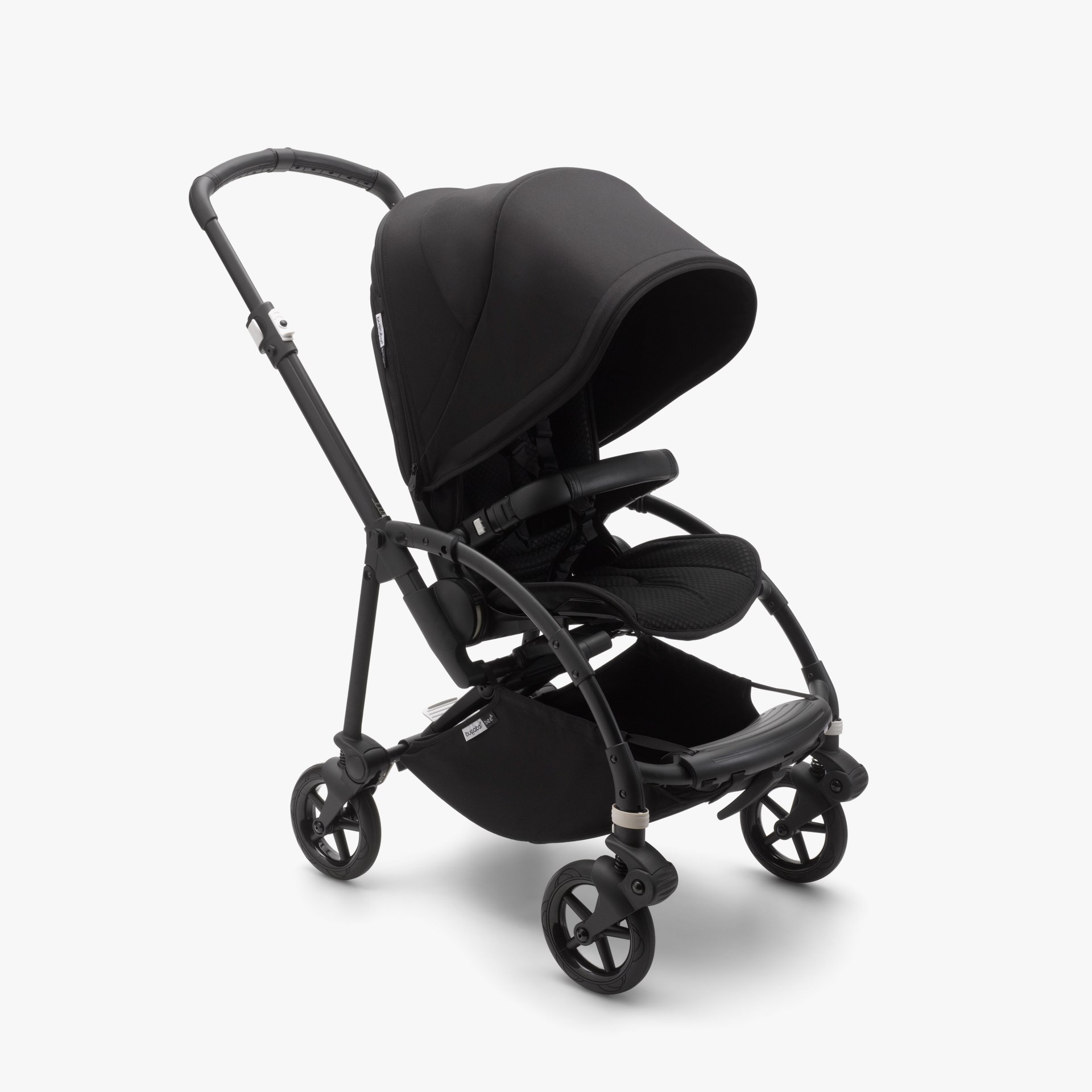 Bugaboo Bee 6 Sportwagen komplett schwarz Kinderwagen Buggy