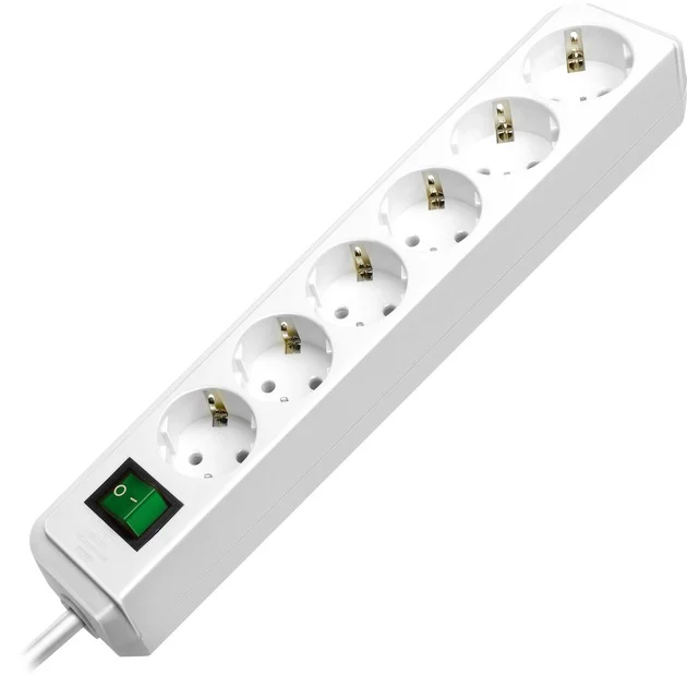 Brennenstuhl Eco-Line Steckdosenleiste 6-fach