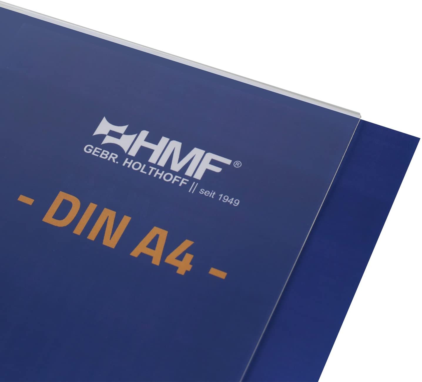 HMF Acryl Spendenbox mit Blatteinschub DIN A4