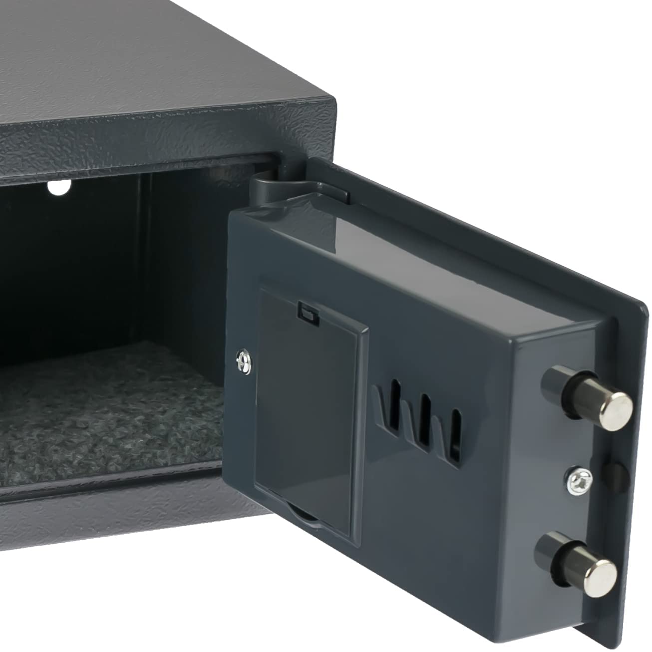 Sicherheitsschrank, Mini-Safe, Stahlsafe, Schlüsselschloss, Kompakter Safe