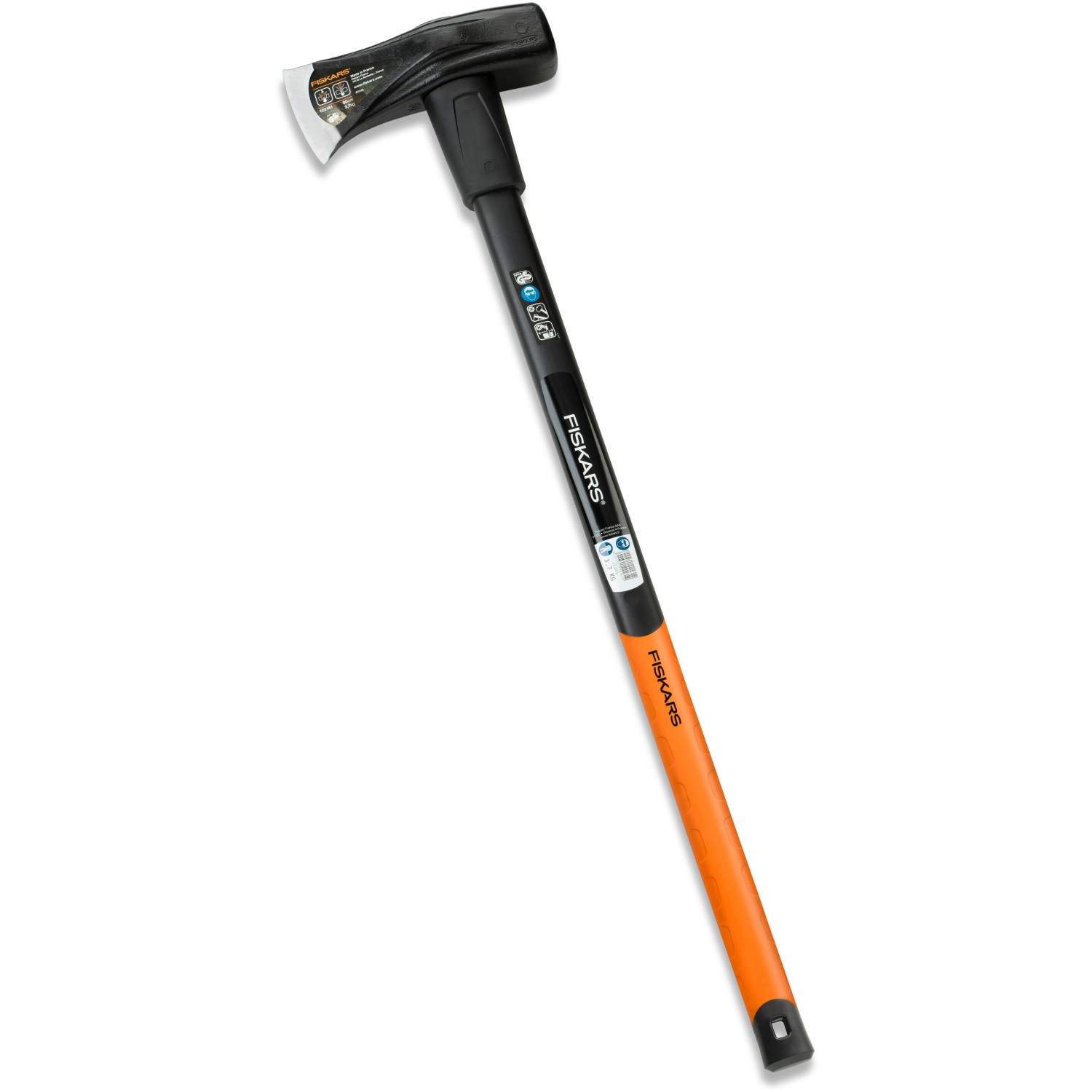 Fiskars 2in1 Spalthammer X46 Schwarz Orange
