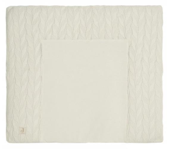 Jollein 022 546 66038 Wickelauflagenbezug Dressingkissenbezug 75x85cm Spring Knit Elfenbein
