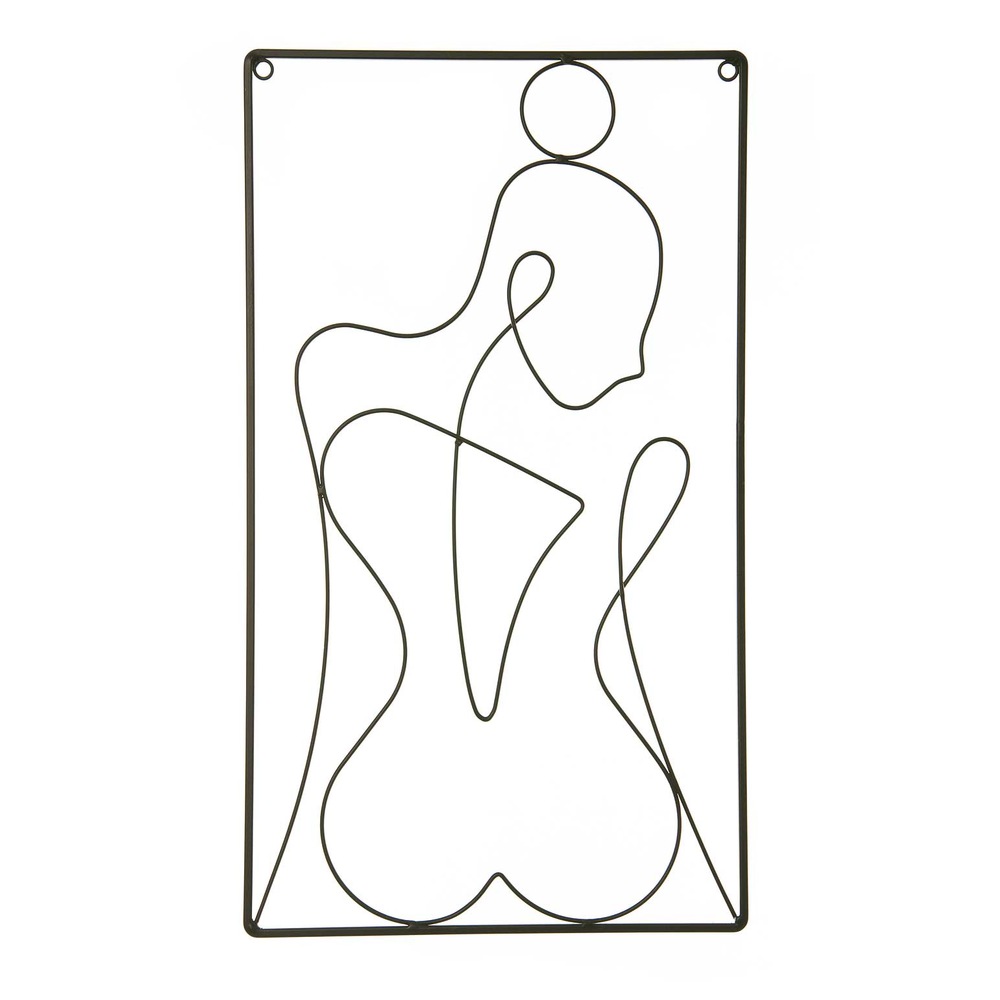 Wanddeko aus Metall, verschiedene Designs