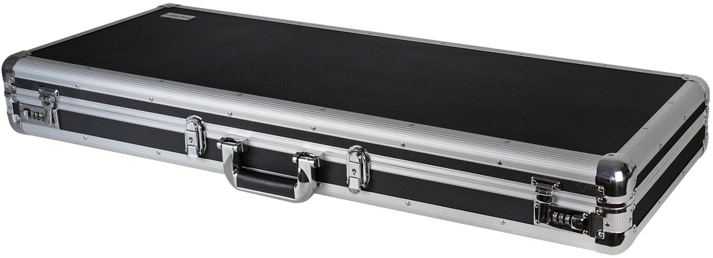 Koffer, Aluminiumrahmen, Schwarz, Transportcase, Griffe