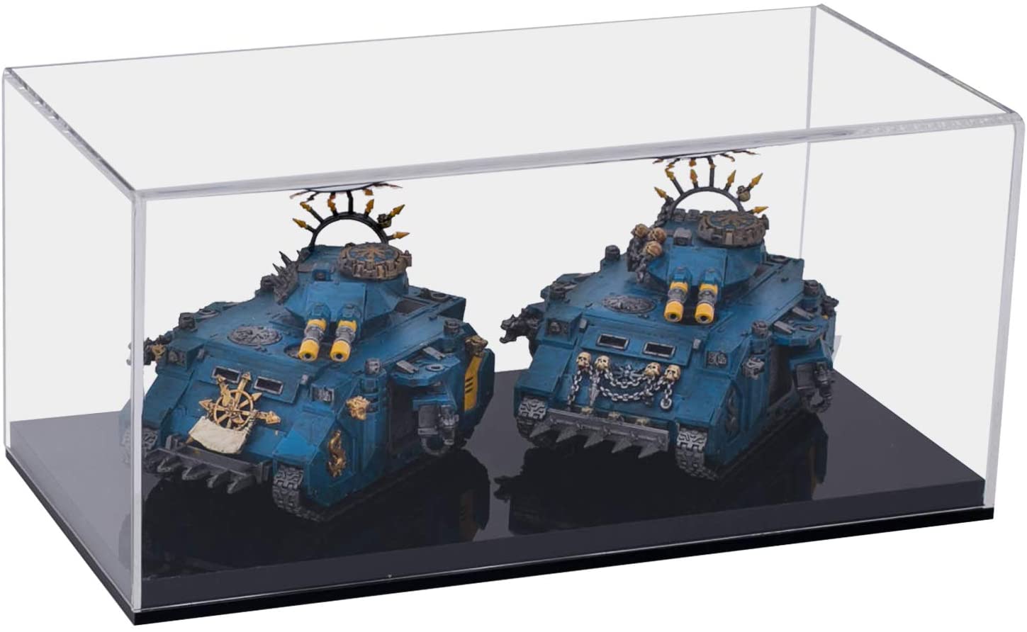 modellpanzer, türkisesfarbene Panzer, gepanzertes Fahrzeug, Vitrinenmodell, Sammler-Diorama