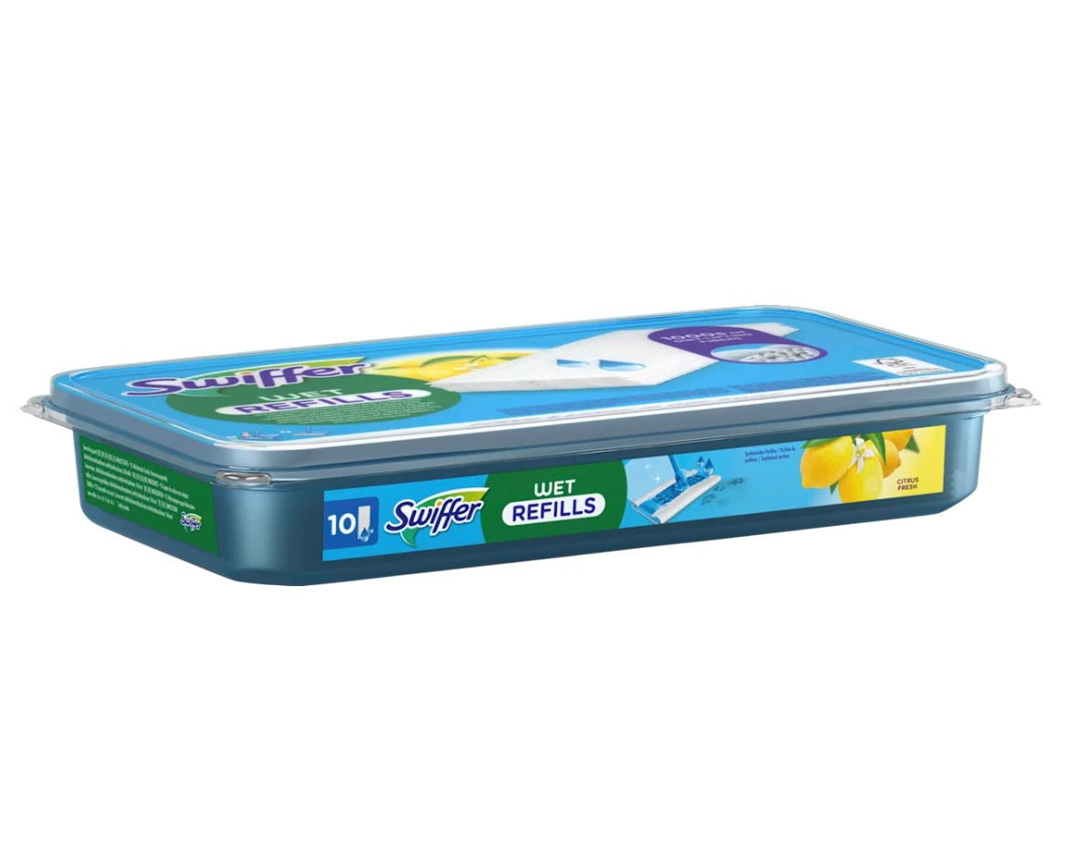 Swiffer Feuchte Bodentücher Nachfüllpack 4x 10 St. Wischtücher Bodenreinigung Reinigung