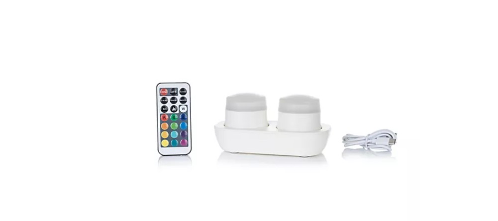 LED, Lampen, Beleuchtung, Fernbedienung, Doppel-Lampe