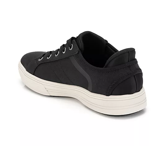 Schuhe, Sneaker, Schuh aus Textil, dunkel, Schwarz