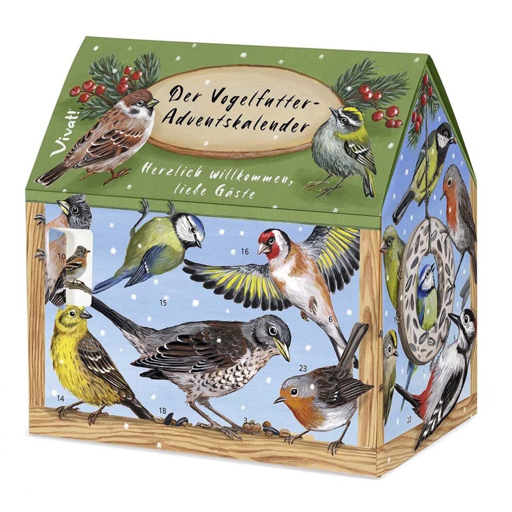 Der Vogelfutter-Adventskalender »Herzlich willkommen, liebe Gäste« [Misc. Supplies] [Aug 14, 2023]