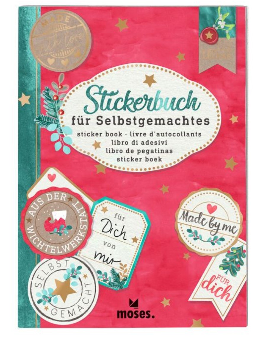 Moses Stickerbuch für Selbstgemachtes Weihnachten