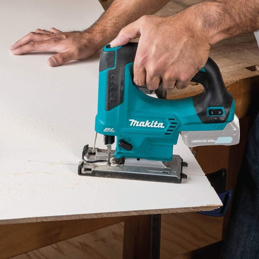Makita JV103DZ Akku Pendelhubstichsäge 10,8 V ohne Akku und Ladegerät