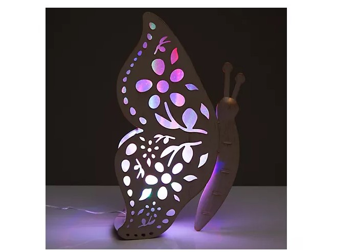 LUMIDA Casa LED-Dekoration Schmetterling Dekofigur Tierfigur