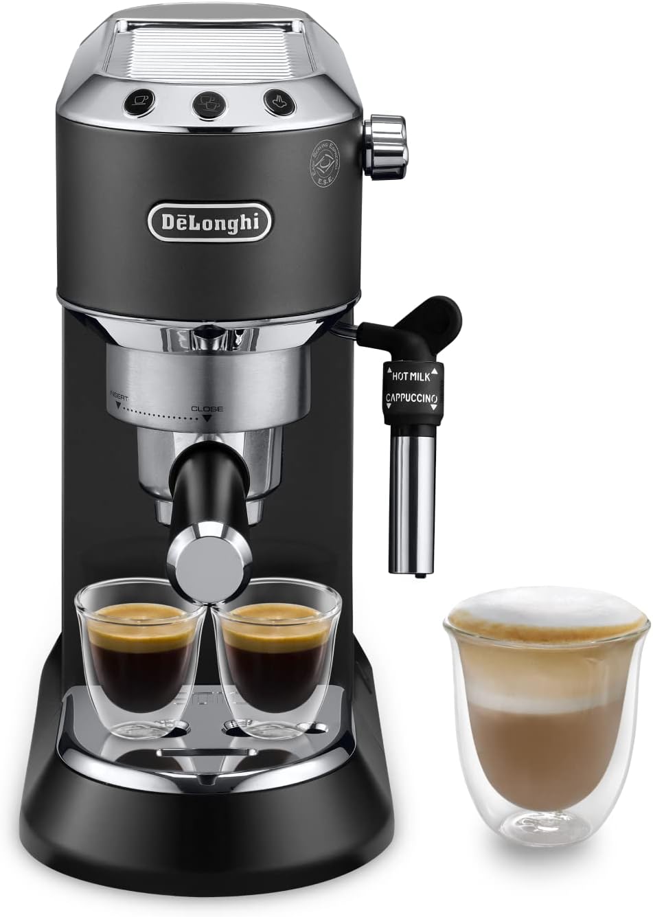 De'Longhi Dedica Style EC 685.B Espresso Siebträgermaschine Espressomaschine