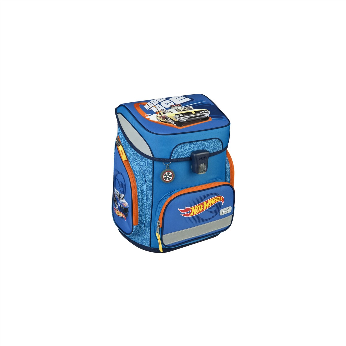 Hot Wheels - Scooli - Schulranzen Set - EasyFit - 5-teilig Einschulung Ranzenset