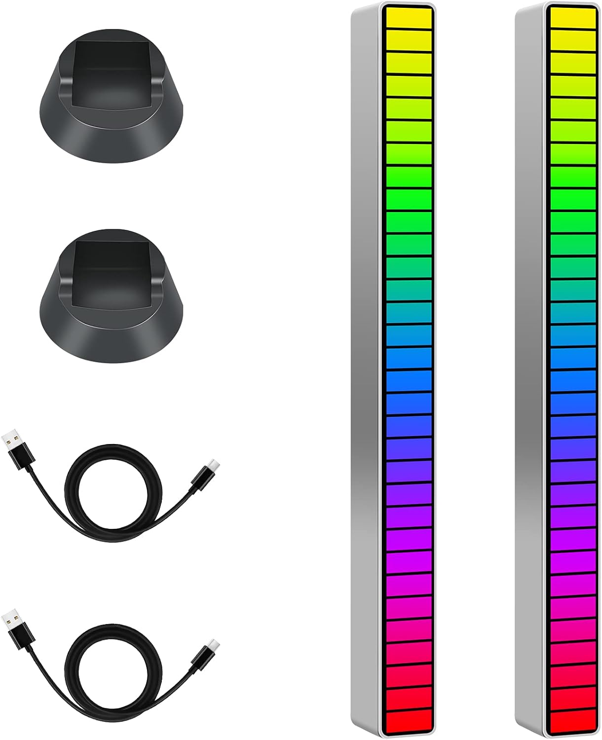 Musik Atmosphären-Rhythmus Licht Lichteffekt USB RGB-sprachaktiviertes Rhythmus-Licht,
