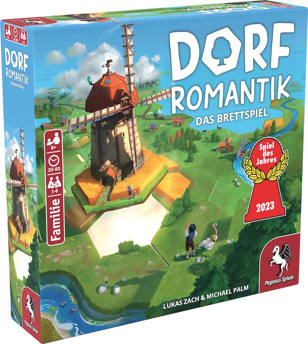 Pegasus Spiele 51240G Dorfromantik Brettspiele Gesellschaftsspiel