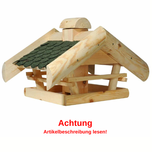 Dobar Vogelhaus mit Futtersilo Vogelfutterhaus #D289