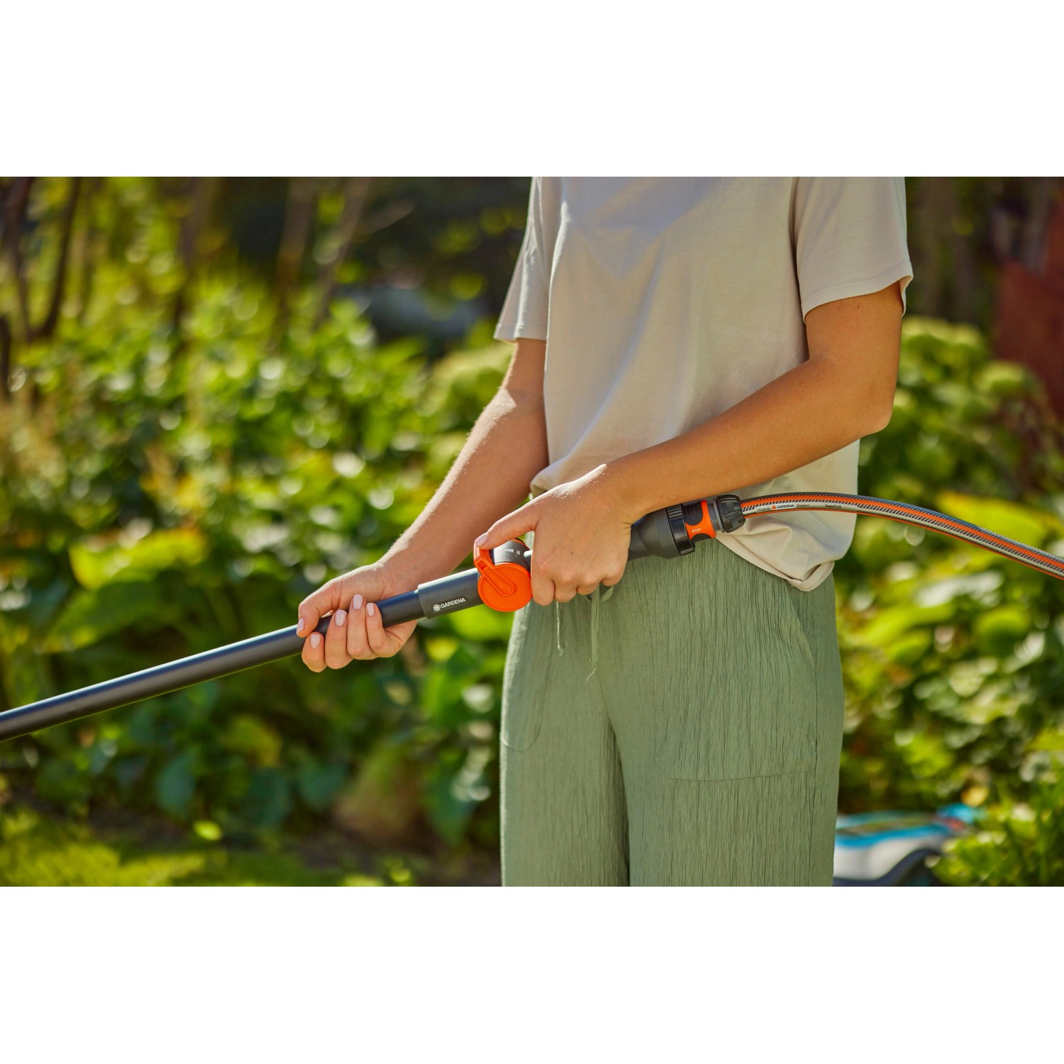 Gardena Cleansystem Stiel M 150 cm Anthrazit