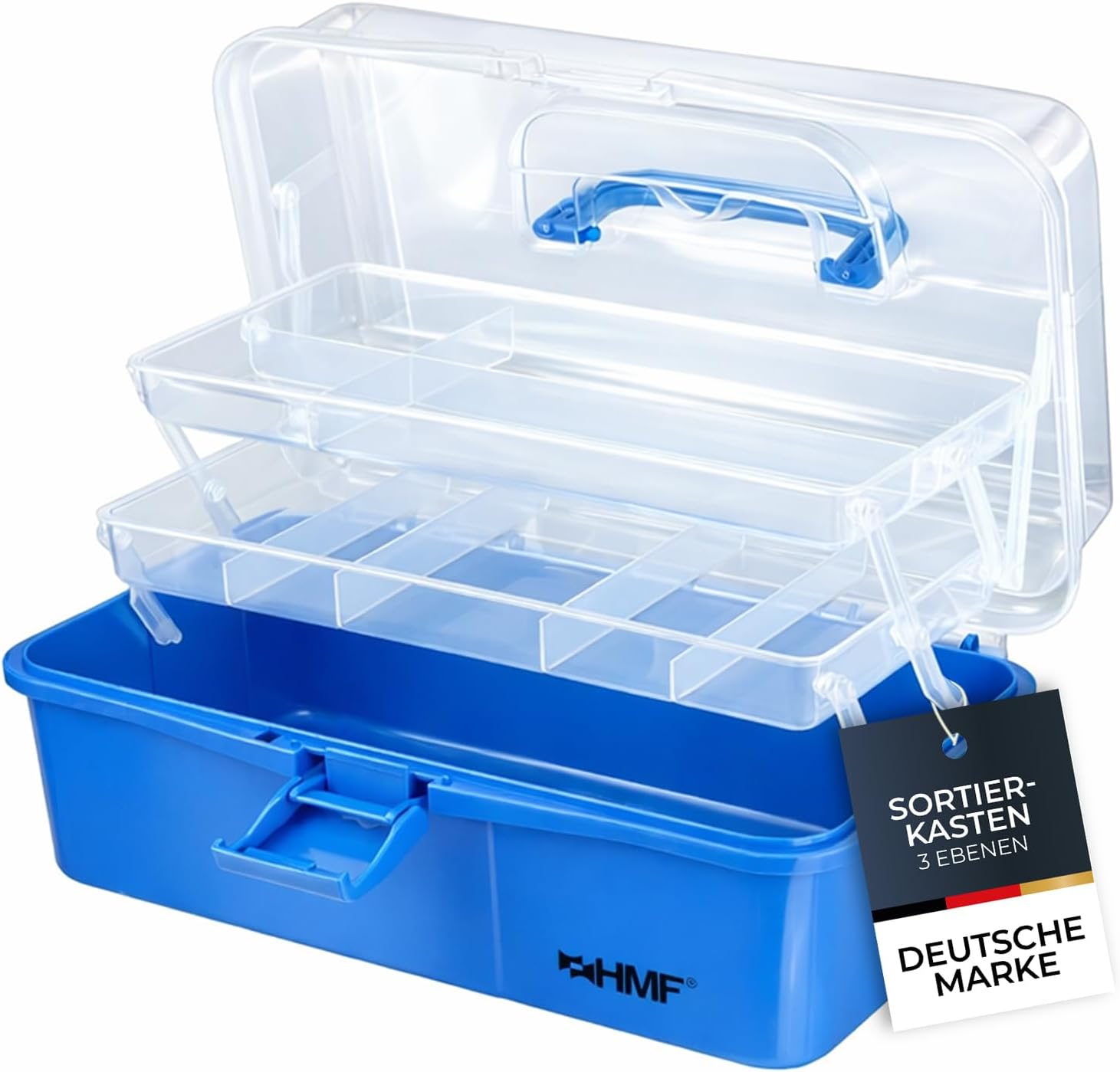 Kulturtasche, Organizer, Schmuckkasten, divisierter Koffer, Kunststoffbox