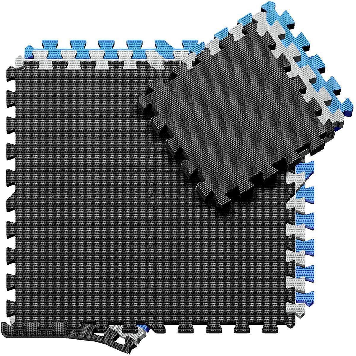 Trittmatte, Kubus-Puzzle, Gummi-Kacheln, Modulare Bodenmatte, Antirutsch-Puzzle
